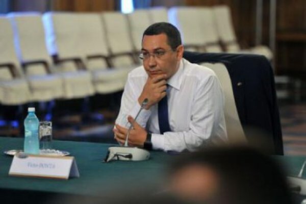 Ponta: Vineri voi face două propuneri: Rozalia Biro la Cultură şi Claudiu Manda la Buget